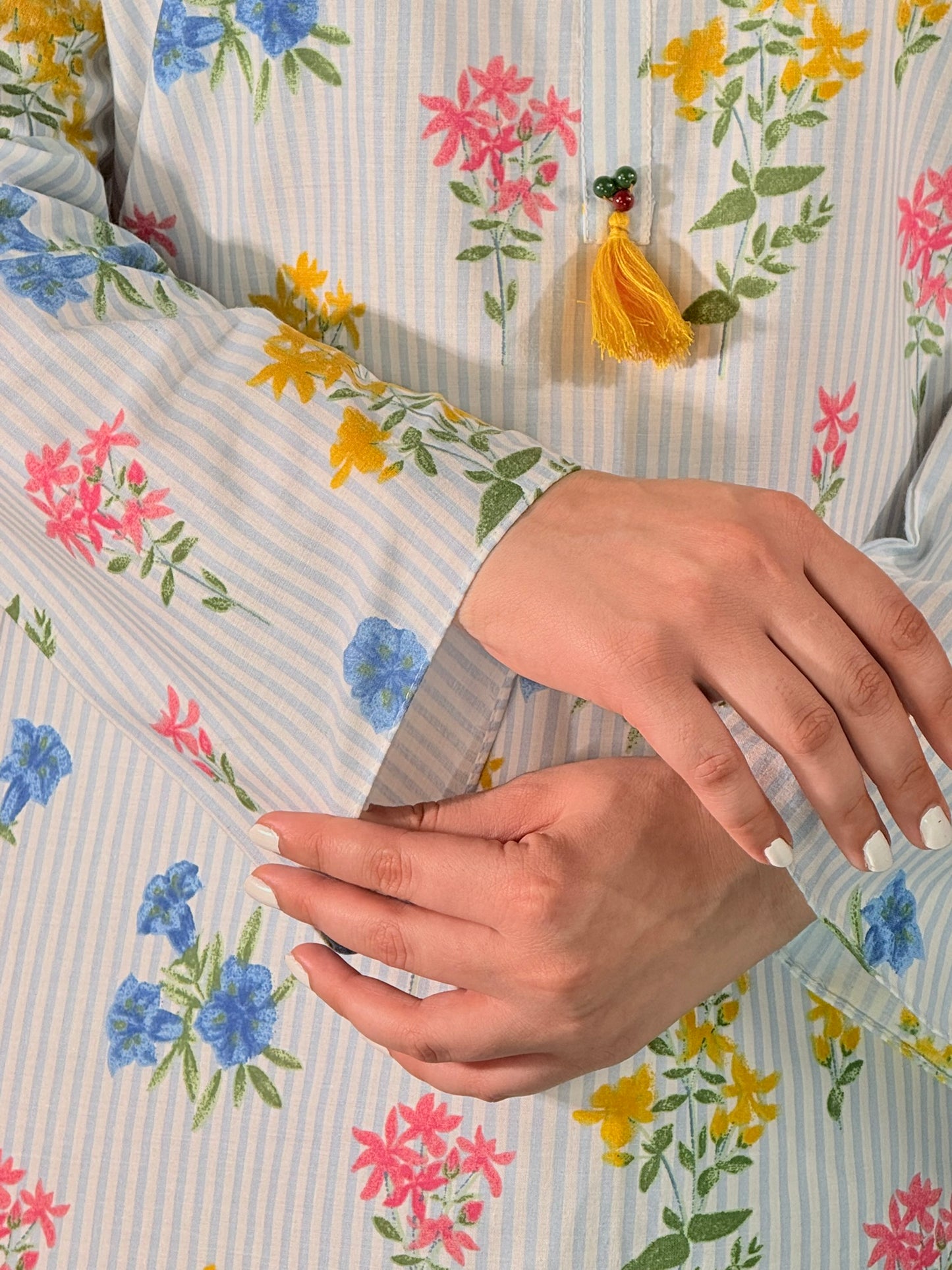 Blooming Stripes